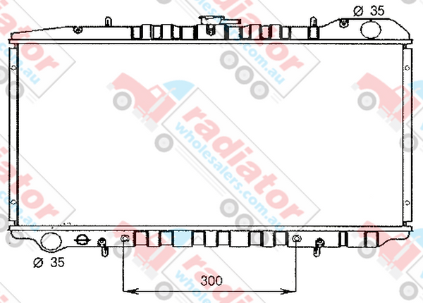 RW257222A Radiator
